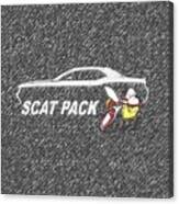 Scat Pack Sketch Canvas Print