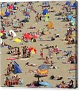 Scheveningen Beach Resort In The Netherlands Canvas Print