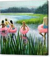 Scoby Pond Birthday Canvas Print