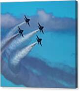 Sea Fair Blue Angels Canvas Print