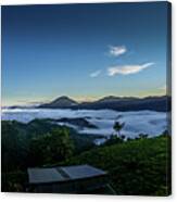 Sea Of Clouds In Mountain Province Canvas Print