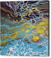 Seafoam Abstract Canvas Print