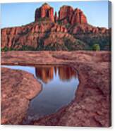 Sedona Cathedral Red Rocks Canvas Print