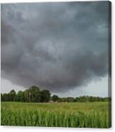 Severe Storm Near Coopertown, Tennessee Canvas Print