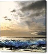 Shiny Surf Canvas Print