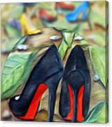 Shoe Garden Canvas Print