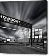 Showboat Drive-in Theater Canvas Print
