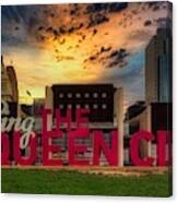 Sing The Queen City Canvas Print