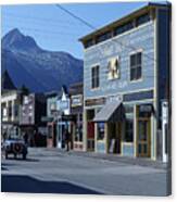 Skagway Broadway - Alaska - Usa Canvas Print