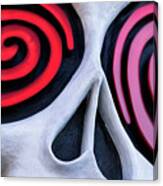 Skull Crazy Canvas Print