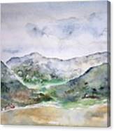 Skye Valley Canvas Print