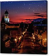 Sleepy Little Town Of Jonesborough Canvas Print