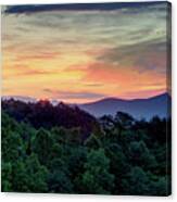Smoky Mountain Sunrise 3 Canvas Print