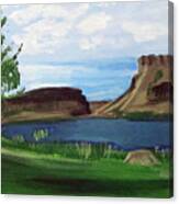 Snake River Murphy Idaho Canvas Print