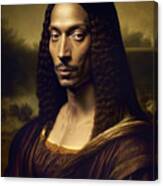 Snoop Da Vinci Canvas Print