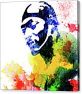 Snoop Dog Watercolor Canvas Print