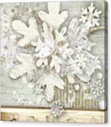 Snowflake For Christmas Canvas Print