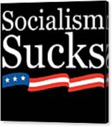 Socialism Sucks Canvas Print