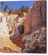 Some Providence Canyon Rims Canvas Print