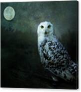 Soul Of The Moon Canvas Print