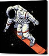 Space Boarding Canvas Print