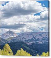 Spanish Peaks Country Colorado Panorama Canvas Print