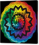 Spectrums Are Beautiful Autism Awareness Canvas Print