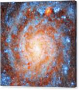 Spiral Galaxy Ic 5332 Canvas Print