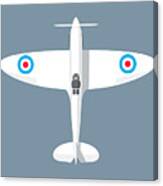Spitfire Wwii Fighter Aircraft - Landscape Slate Canvas Print
