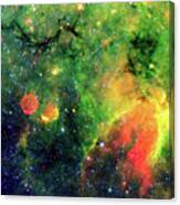 Spitzer Space Telescope Infrared Image Canvas Print
