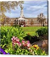 Springtime At Spaulding High Canvas Print