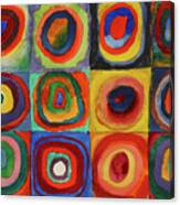 Squares With Concentric Circles, 1913 Canvas Print