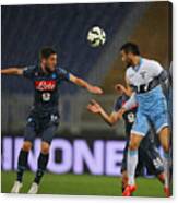 Ss Lazio V Ssc Napoli - Tim Cup Canvas Print