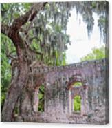 St. Helena Island Chapel Of Ease 12 Canvas Print