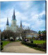 St Louis Cathedral Canvas Print