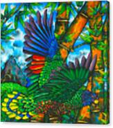 St. Lucia Parrot Canvas Print
