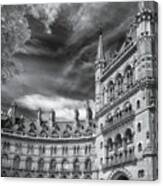 St. Pancras Train Station In Another Light Canvas Print