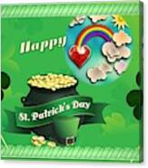 St. Patrick's Day For Kids Canvas Print