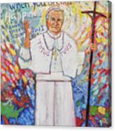 St. Pope John Paul Ii Canvas Print