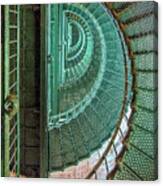 Stairwell Currituck Beach Lighthouse Canvas Print