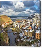 Staithes, North Yorkshire Canvas Print