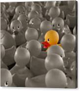 Standing Out In A Crowd Canvas Print