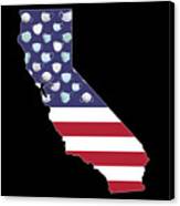 State Of California Canvas Print