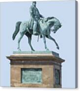 Statue Of Frederik Vii In Copenhagen Canvas Print