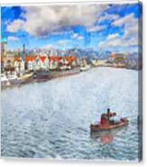 Stavanger Harbour Ii Canvas Print