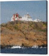 Stavernsodden Lighthouse Canvas Print