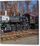 Steam Locomotive 385 Canvas Print