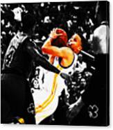 Stephen Curry Stay Focused Canvas Print