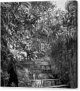 Steps Near Cenote Chichen Itza Canvas Print