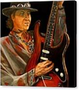 Stevie Ray Vaughn Canvas Print